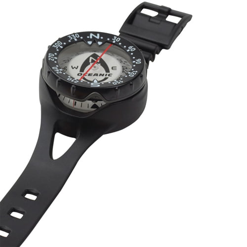 Oceanic SWIV Compass with Rubber Wrist Strap